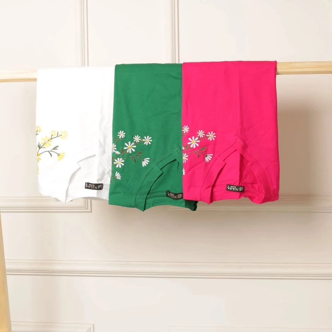 تیشرت نخ پنبه 0011 - نارنجی