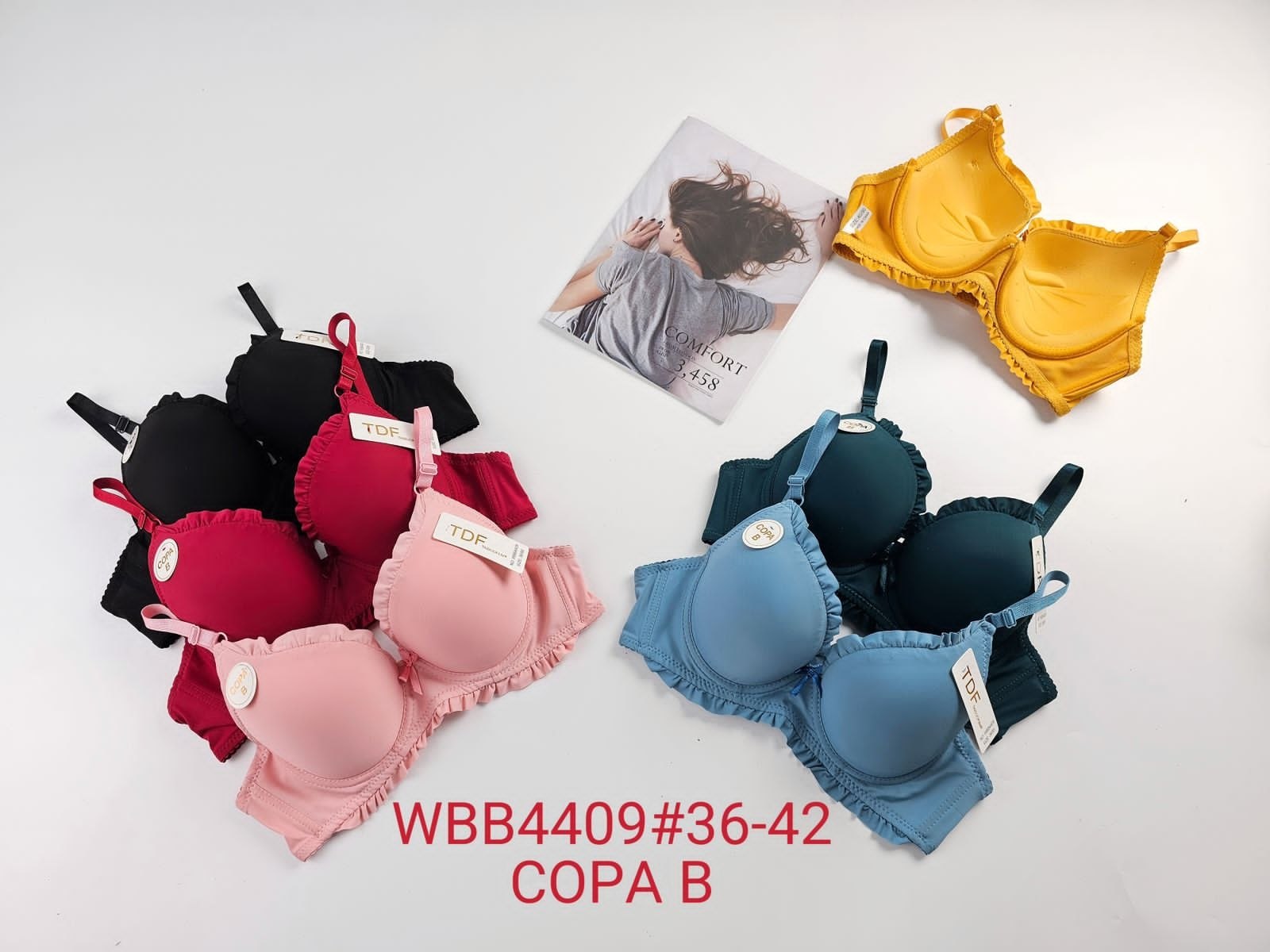 سوتیناسفنجی لب تور کد محصول 2185 کاپ B