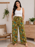 شلوار قواره دار نخی 0087