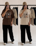 تیشرت قواره دار 0091